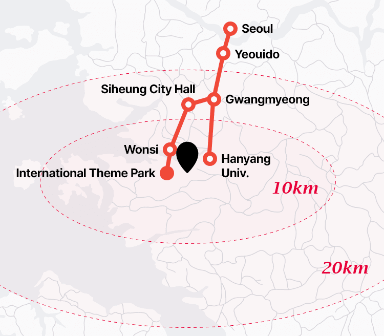 Sinansan Line (2024) of Accessibility Map