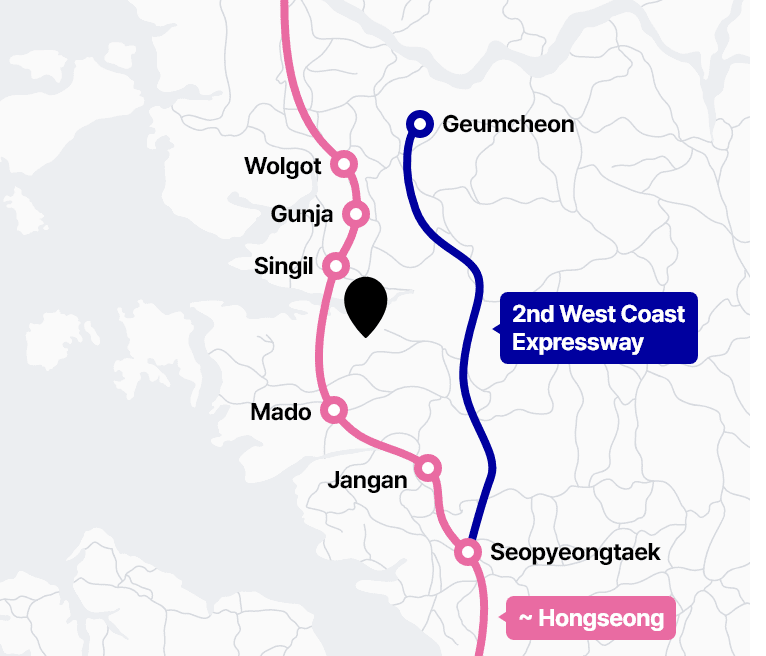 2nd West Coast Expressway of Accessibility Map