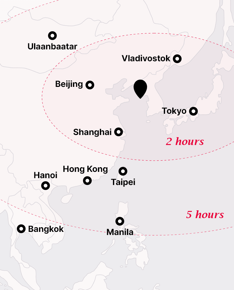 Overseas accessibility, Overseas Map.