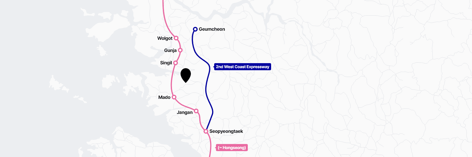 2nd West Coast Expressway of Accessibility Map