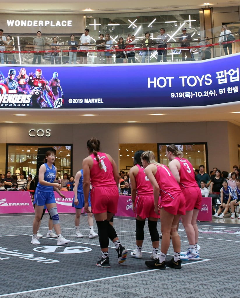 A 3X3 Basketball game between New Zealand and Taiwan held at Goyang.